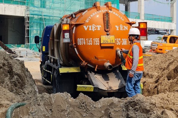 hút bể phốt tại hải phòng