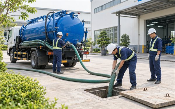 hút bể phốt Dương Kinh
