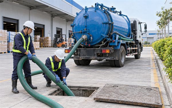 hút bể phốt Hải An