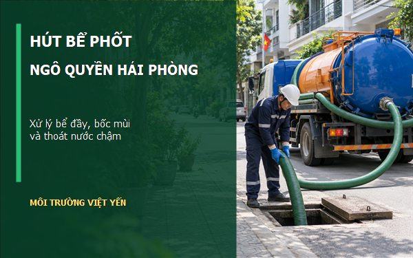 hút bể phốt Ngô Quyền