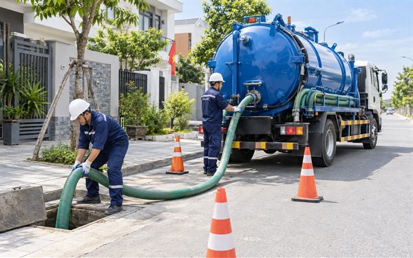 hút bể phốt Dương Kinh