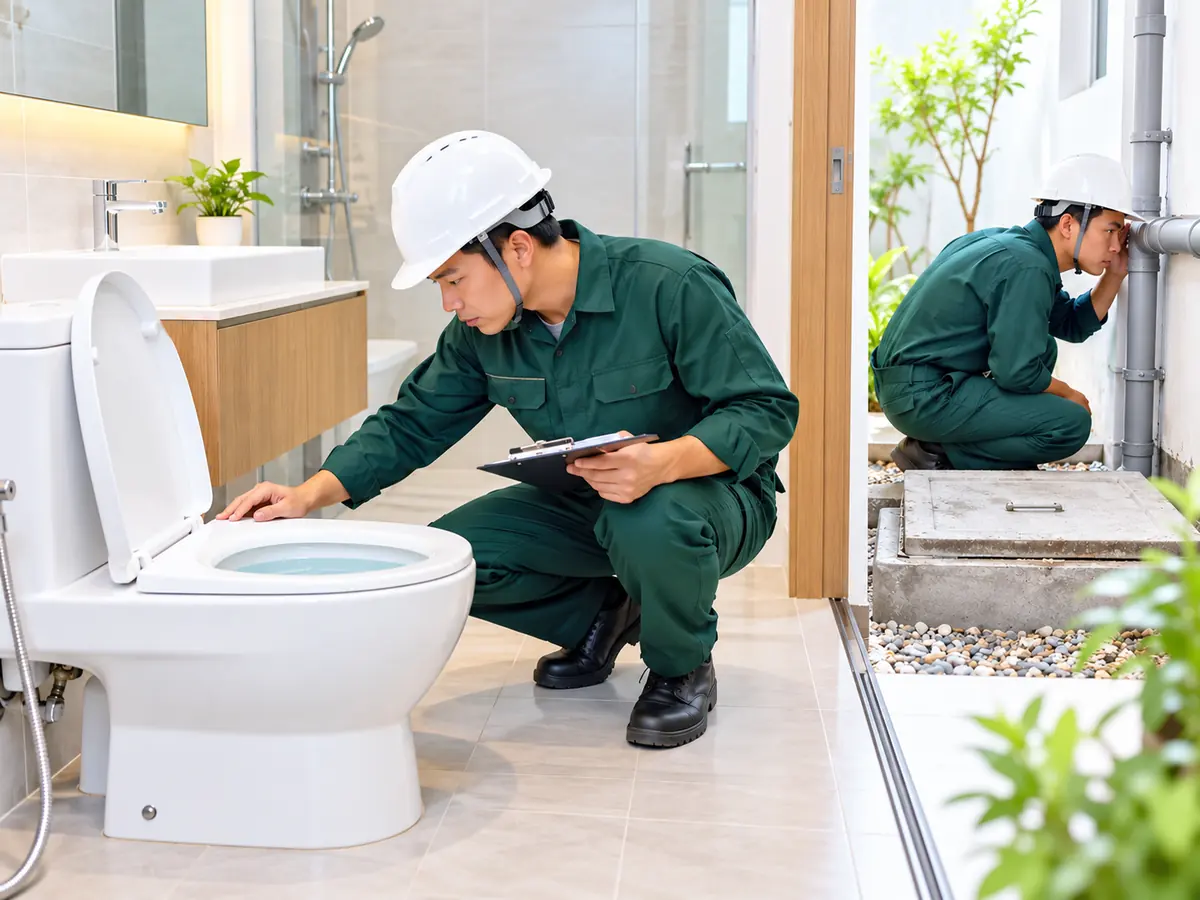 cách nhận biết bể phốt đầy