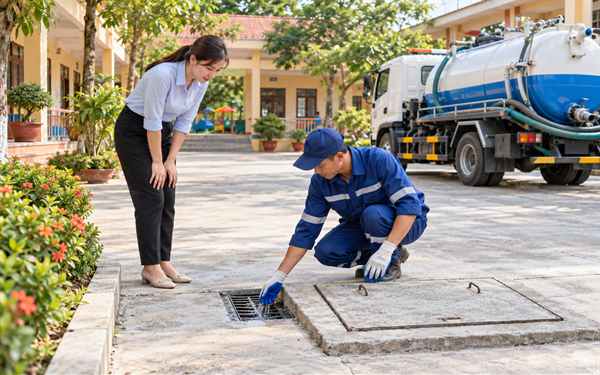 hút bể phốt Kiến An
