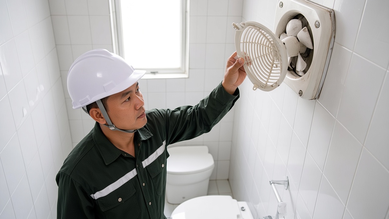 xử lý mùi hôi nhà vệ sinh