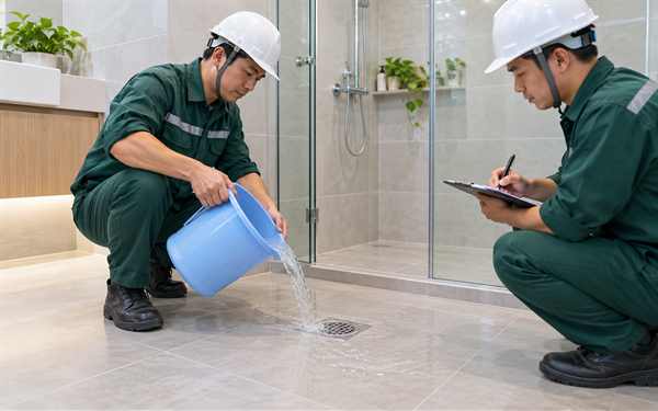 cống nhà tắm thoát nước chậm