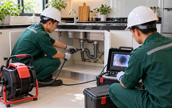 thông tắc chậu rửa bát