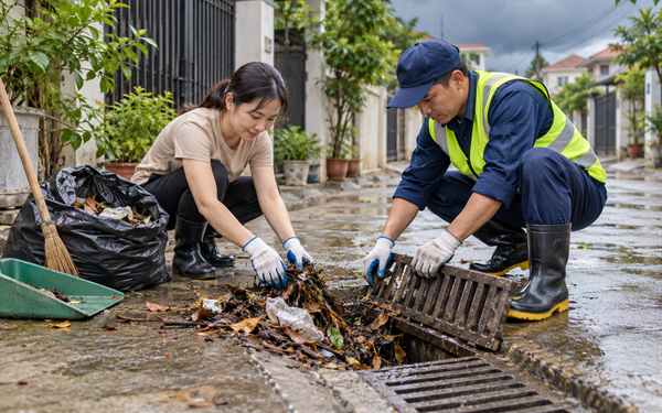 cách phòng cống bị tắc