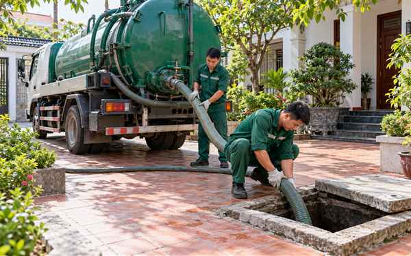 hút bể phốt Kiến An